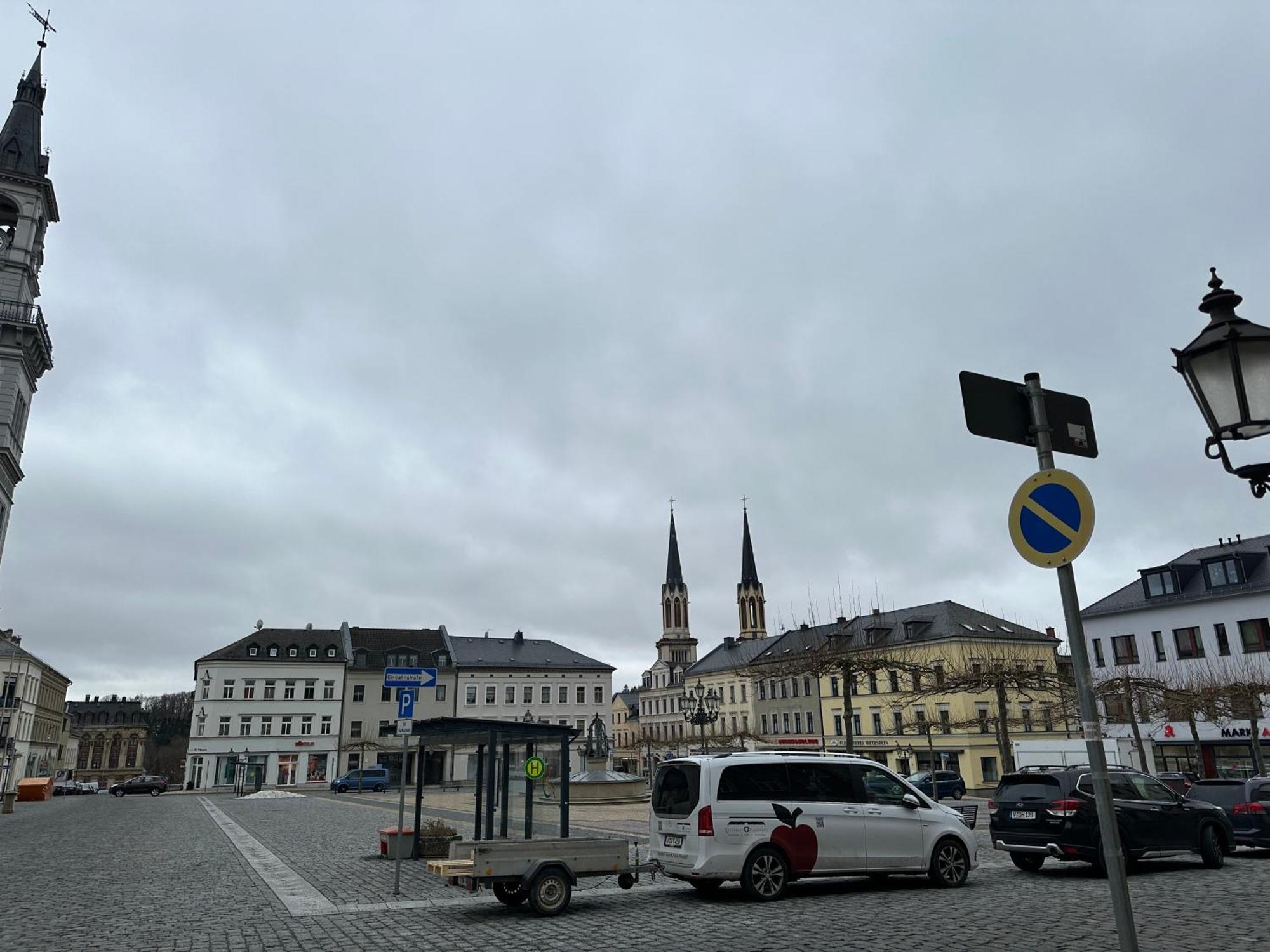 Kleinzimmer Am Markt Oelsnitz  Esterno foto
