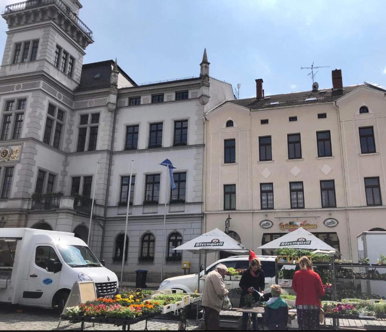 Kleinzimmer Am Markt Oelsnitz  Esterno foto